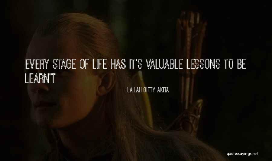 Lesson Learn In Life Quotes By Lailah Gifty Akita Lesson Learn In Life Quotes By Lailah Gifty Akita
