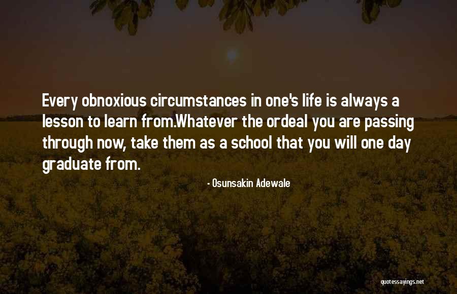 Lesson Learn Quotes By Osunsakin Adewale Lesson Learn Quotes By Osunsakin Adewale