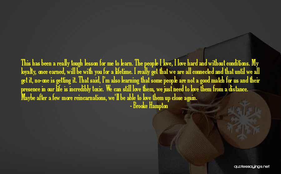 Lesson To Learn In Life Quotes By Brooke Hampton Lesson To Learn In Life Quotes By Brooke Hampton