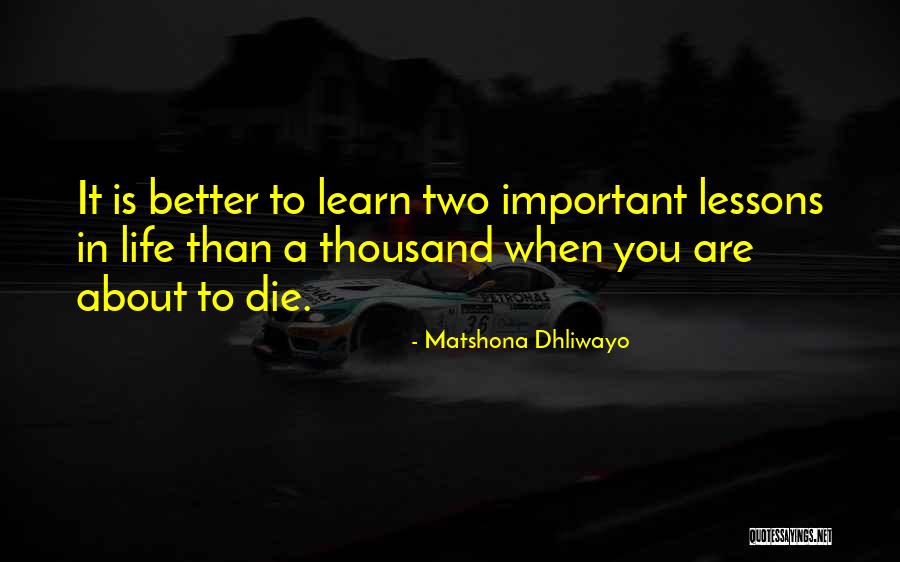 Lesson To Learn In Life Quotes By Matshona Dhliwayo Lesson To Learn In Life Quotes By Matshona Dhliwayo