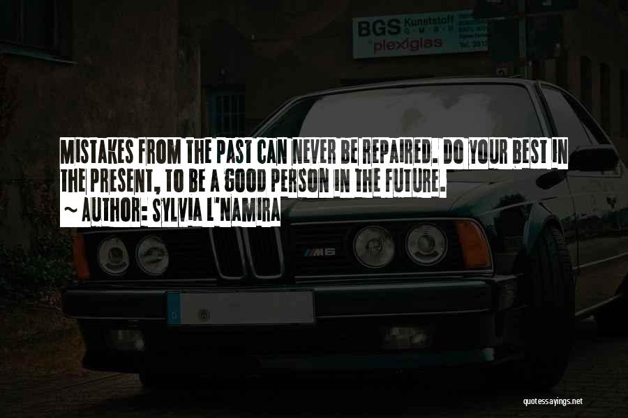 Lessons From The Past Quotes By Sylvia L'Namira