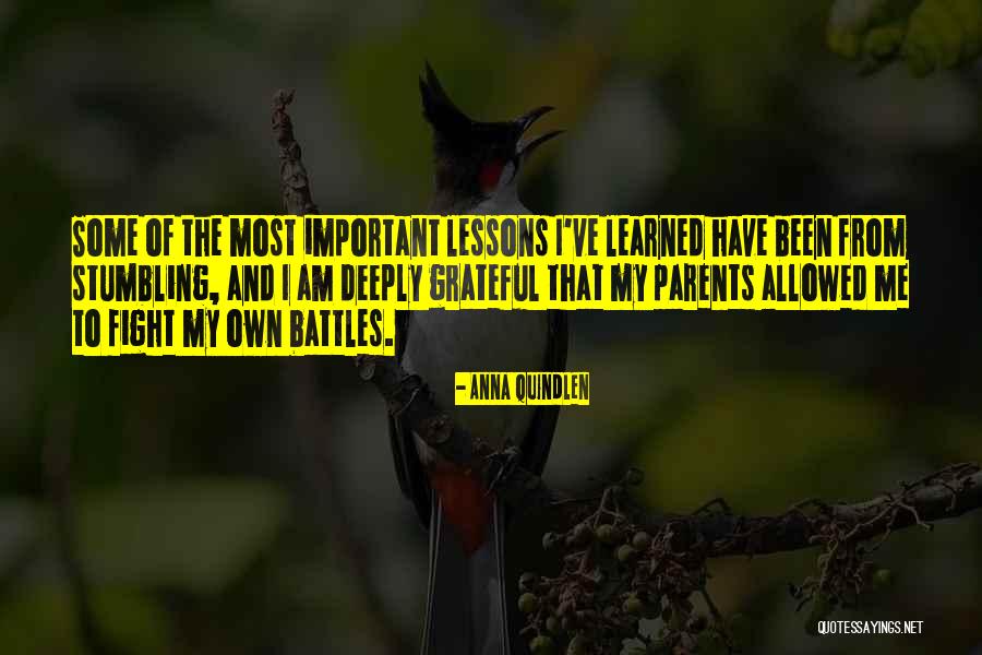 Lessons I've Learned Quotes By Anna Quindlen Lessons I've Learned Quotes By Anna Quindlen