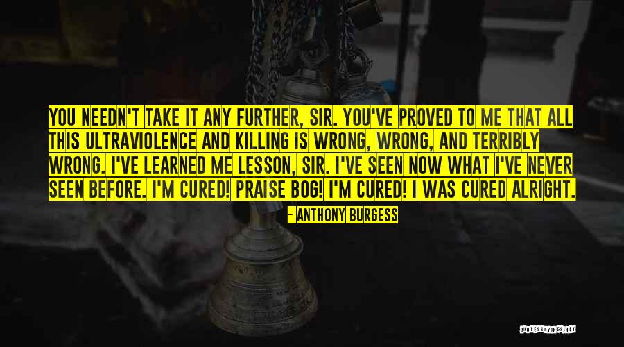 Lessons I've Learned Quotes By Anthony Burgess Lessons I've Learned Quotes By Anthony Burgess