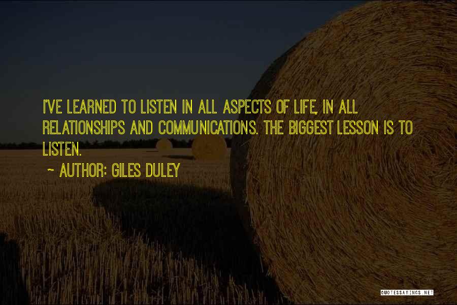 Lessons I've Learned Quotes By Giles Duley