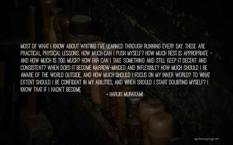 Lessons I've Learned Quotes By Haruki Murakami