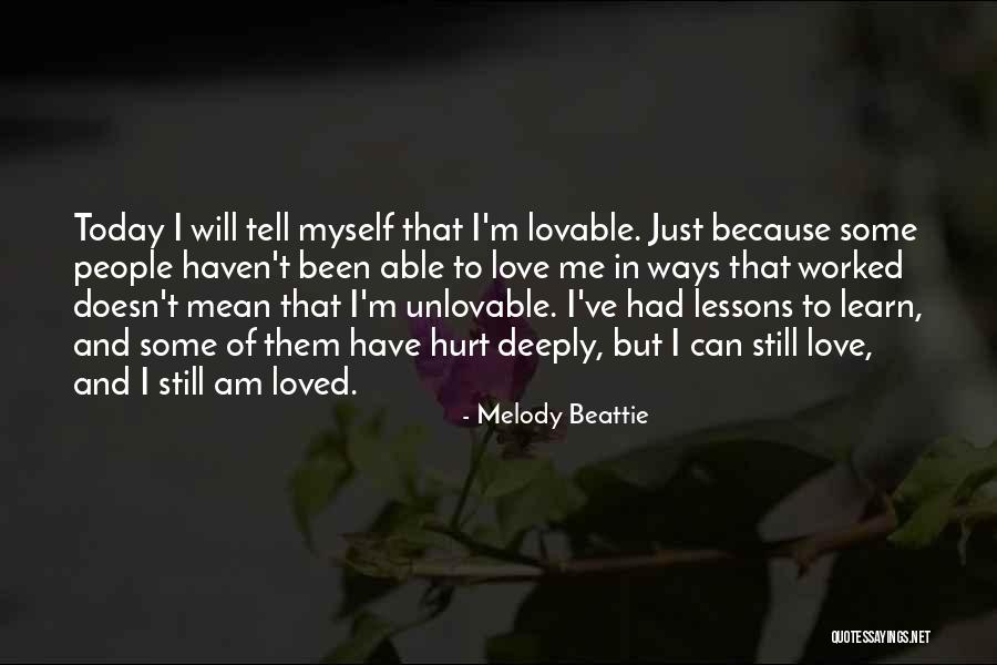 Lessons Learn Quotes By Melody Beattie Lessons Learn Quotes By Melody Beattie