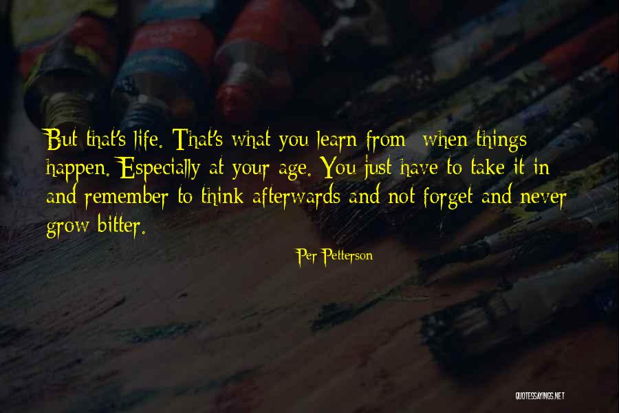 Lessons Learn Quotes By Per Petterson Lessons Learn Quotes By Per Petterson