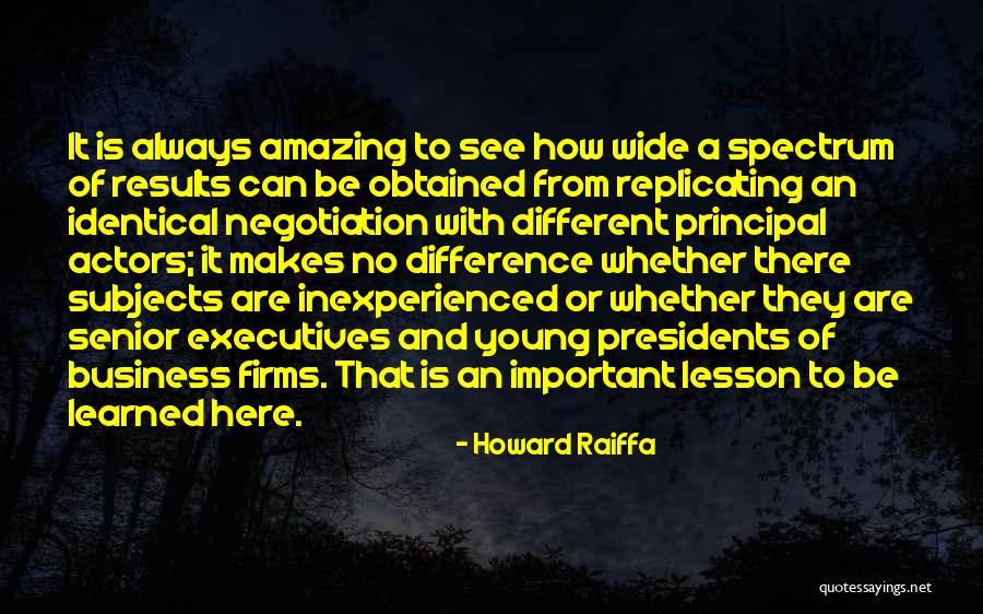 Lessons Learned In Business Quotes By Howard Raiffa Lessons Learned In Business Quotes By Howard Raiffa