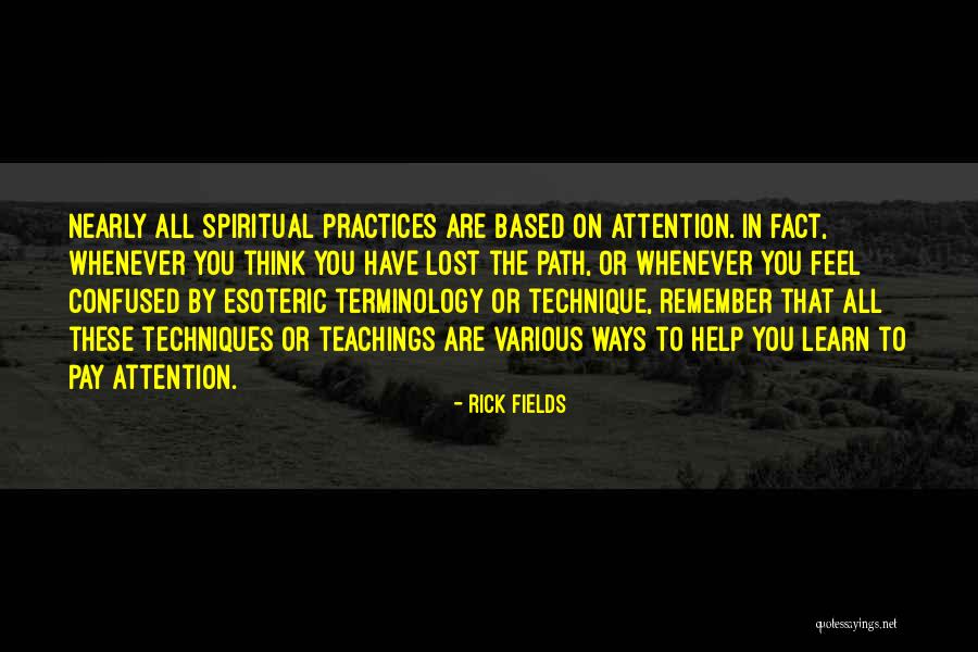 Lessons On Integrating Quotes By Rick Fields Lessons On Integrating Quotes By Rick Fields