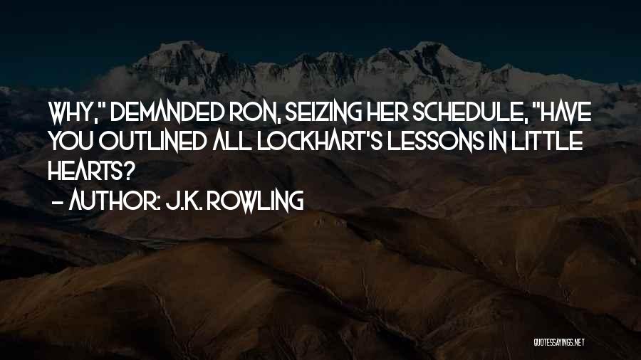 Lessons Quotes By J.K. Rowling