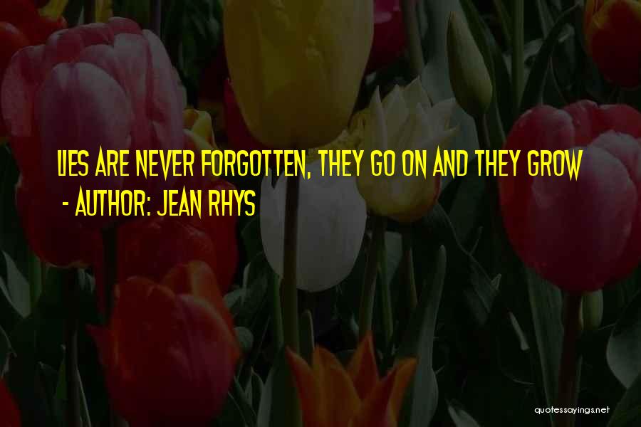 Lessons Quotes By Jean Rhys