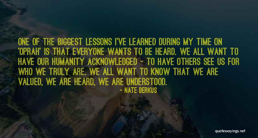 Lessons To Be Learned Quotes By Nate Berkus Lessons To Be Learned Quotes By Nate Berkus