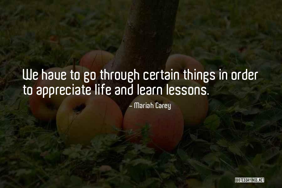 Lessons We Learn Quotes By Mariah Carey Lessons We Learn Quotes By Mariah Carey