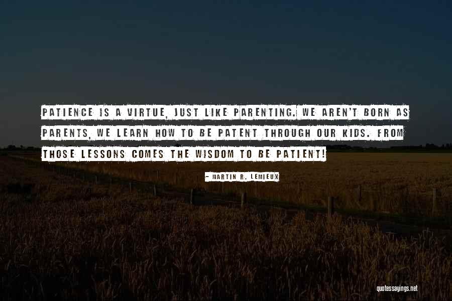 Lessons We Learn Quotes By Martin R. Lemieux Lessons We Learn Quotes By Martin R. Lemieux