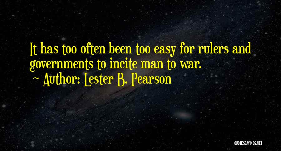 Lester B. Pearson Quotes 1139712