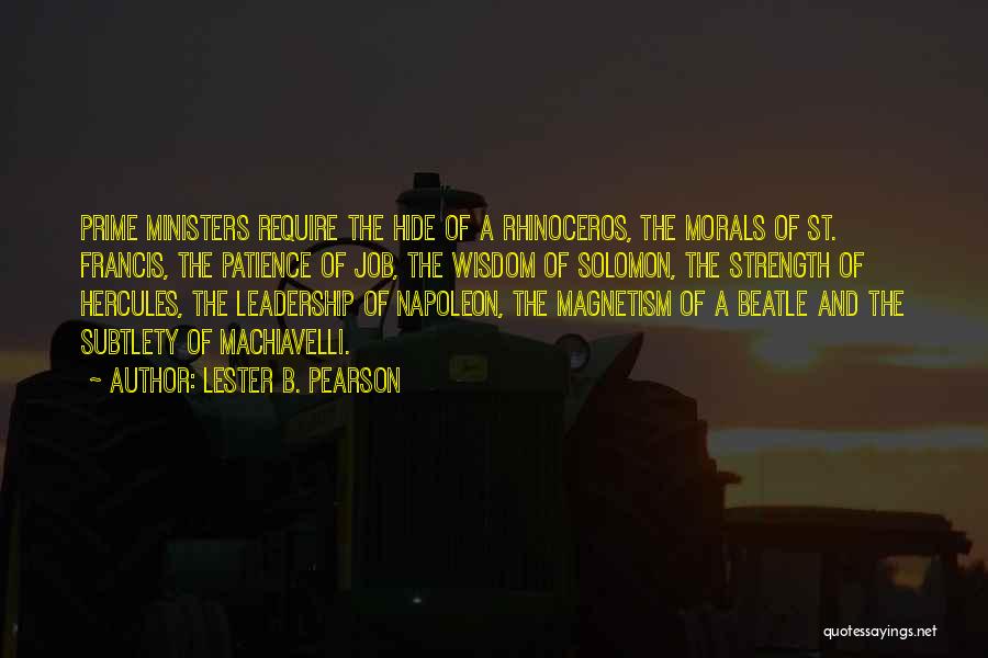 Lester B. Pearson Quotes 1891750