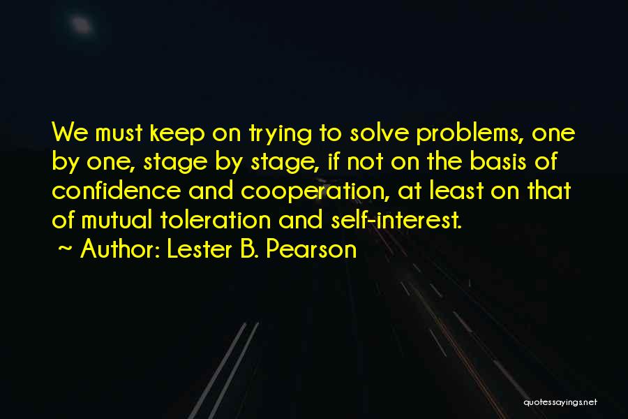 Lester B. Pearson Quotes 621940