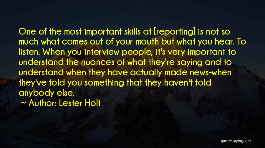 Lester Holt Quotes 1304034