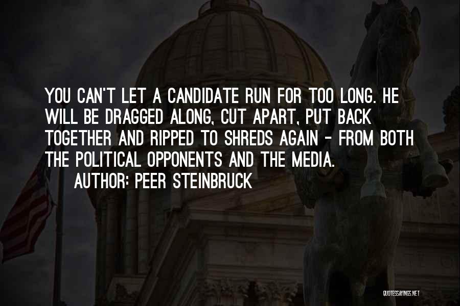 Let Be Together Again Quotes By Peer Steinbruck