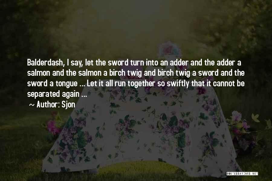 Let Be Together Again Quotes By Sjon