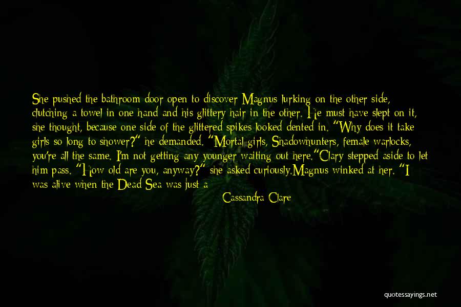 Let Get Out Of Here Quotes By Cassandra Clare Let Get Out Of Here Quotes By Cassandra Clare