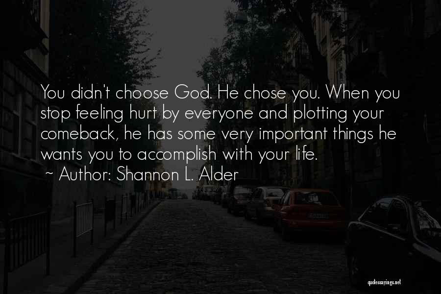 Let Go And Let God Picture Quotes By Shannon L. Alder