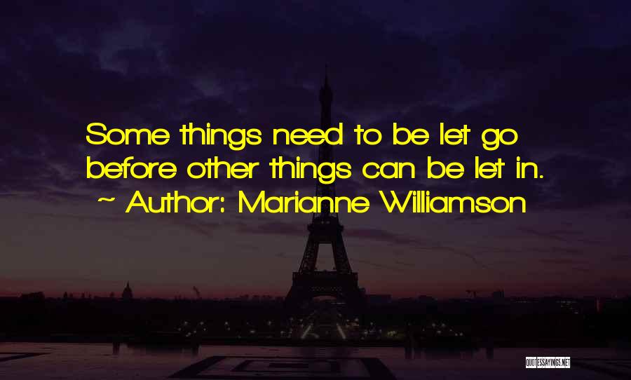 Let Go Be Happy Quotes By Marianne Williamson