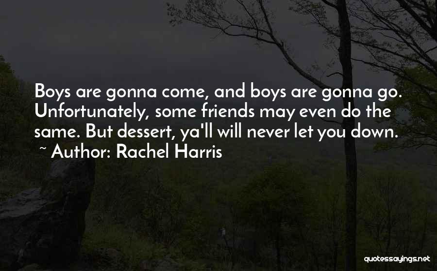 Let Go Friends Quotes By Rachel Harris