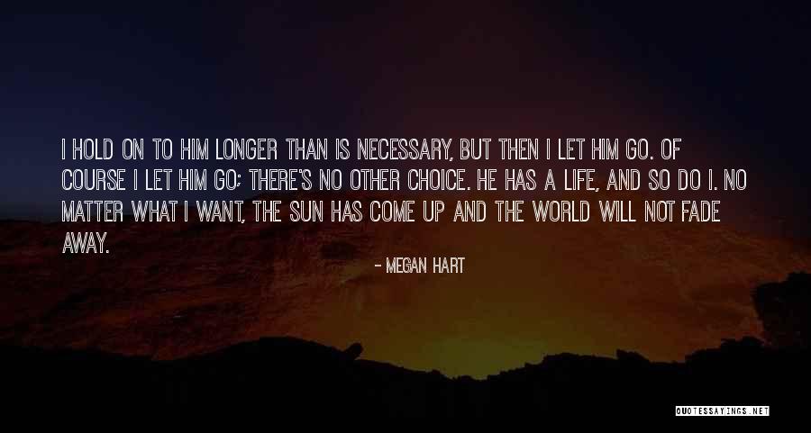 Let Go Hold On Quotes By Megan Hart