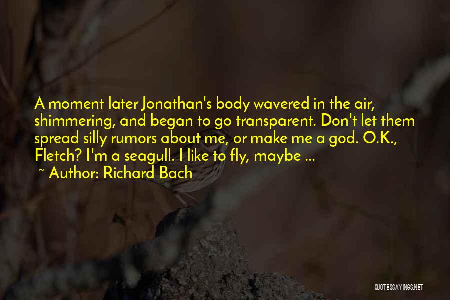 Let Go Let God Quotes By Richard Bach