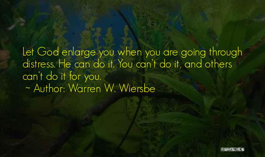 Let Go Let God Quotes By Warren W. Wiersbe