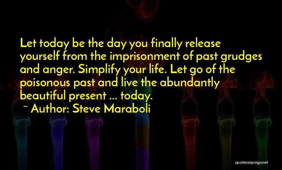 Let Go Of Anger Quotes By Steve Maraboli