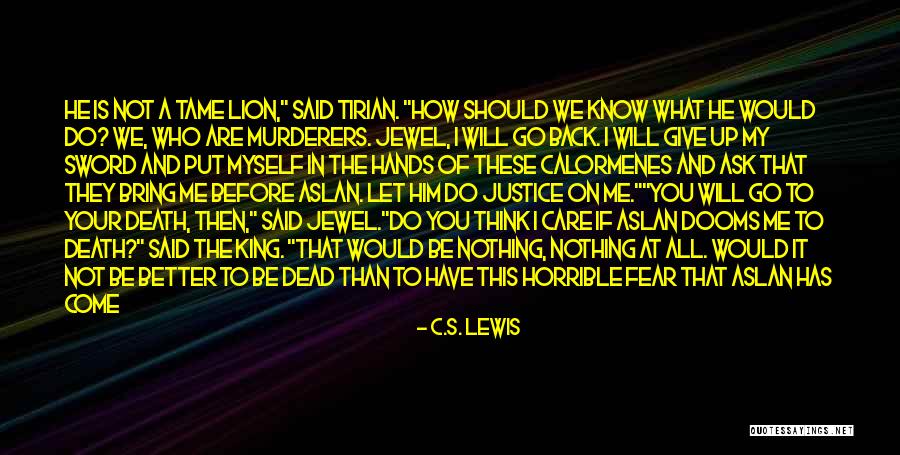 Let Go Of Fear Quotes By C.S. Lewis Let Go Of Fear Quotes By C.S. Lewis