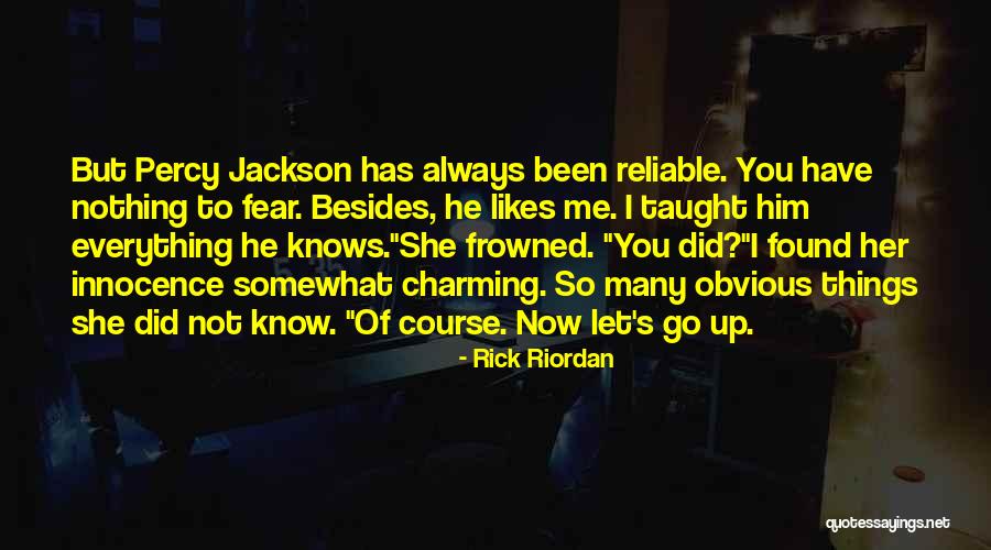 Let Go Of Fear Quotes By Rick Riordan Let Go Of Fear Quotes By Rick Riordan