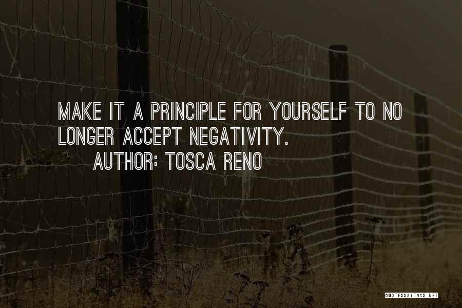 Let Go Of Negativity Quotes By Tosca Reno