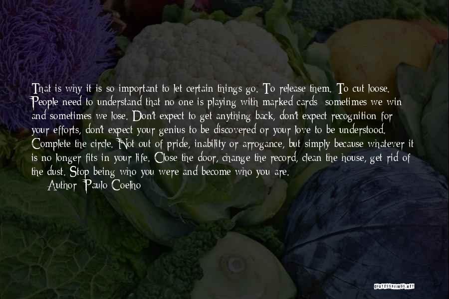 Let Go Of Pride Quotes By Paulo Coelho