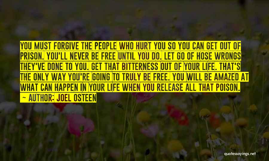 Let Go To Prison Quotes By Joel Osteen