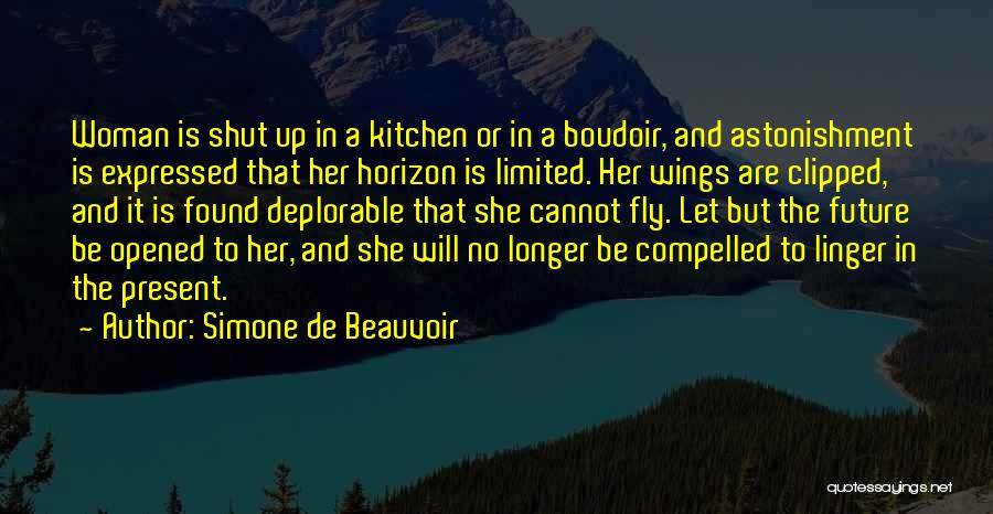 Let Her Fly Quotes By Simone De Beauvoir