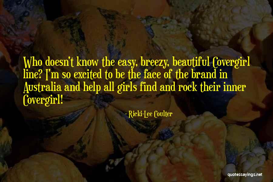 Let Her Know She's Beautiful Quotes By Ricki-Lee Coulter