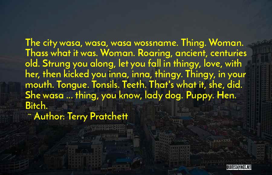 Let Her Know You Love Her Quotes By Terry Pratchett