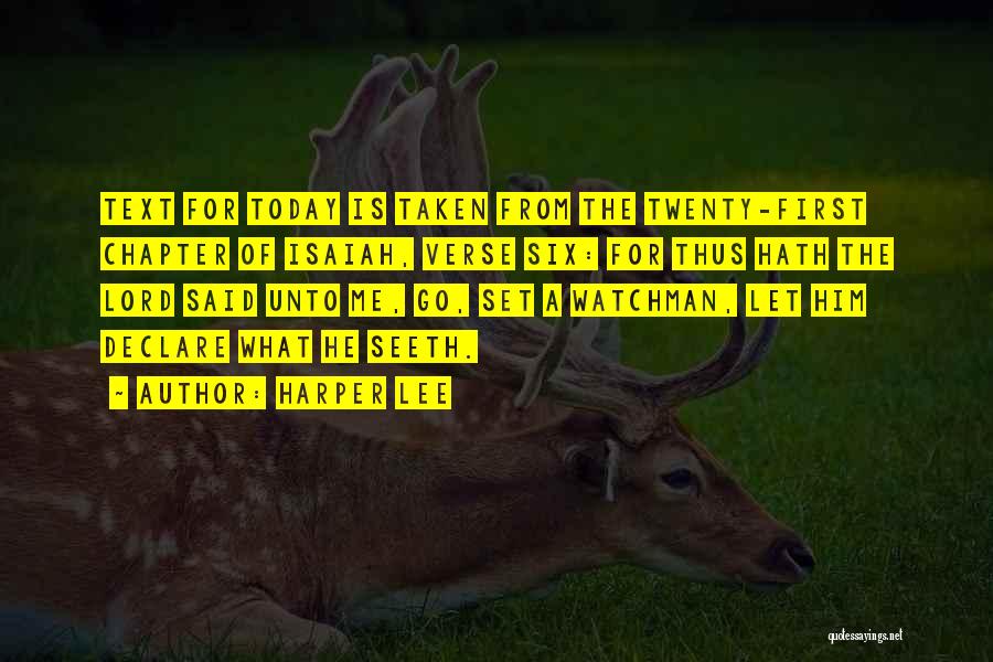 Let Him Go Quotes By Harper Lee