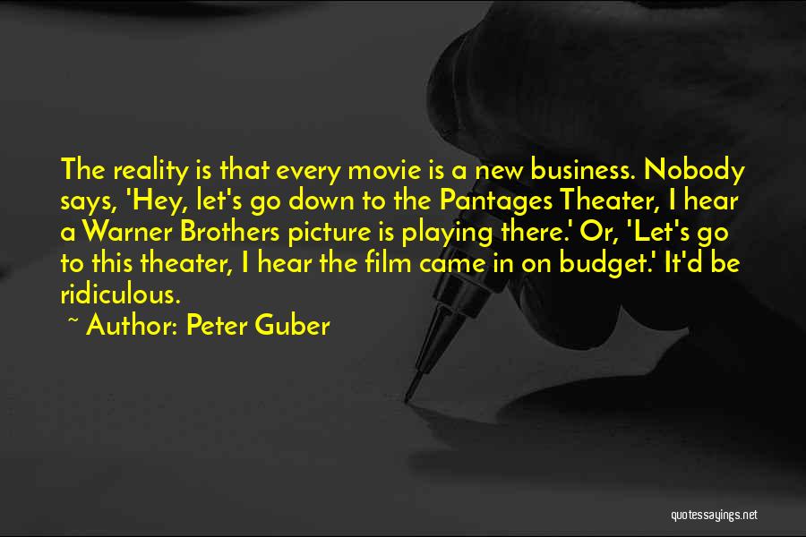 Let It Be Movie Quotes By Peter Guber