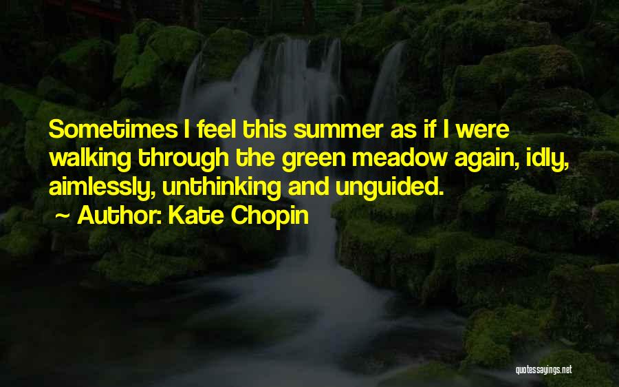 Let It Flow Quotes By Kate Chopin