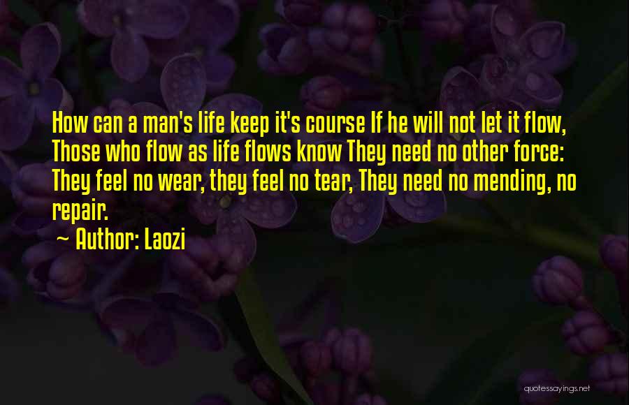 Let It Flow Quotes By Laozi