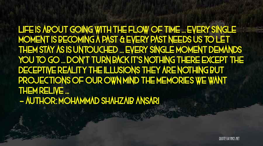 Let It Go Of The Past Quotes By Mohammad Shahzaib Ansari