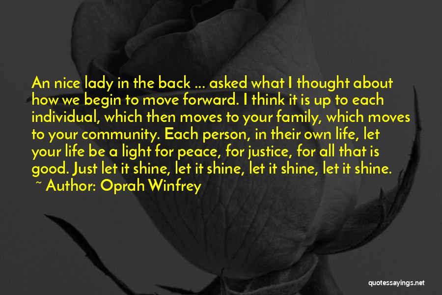 Let It Shine Quotes By Oprah Winfrey