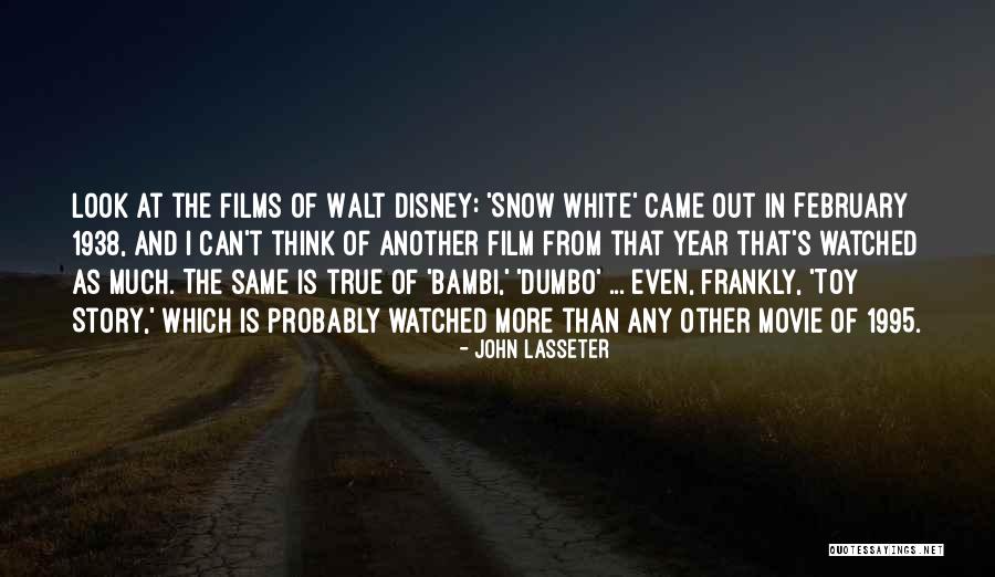 Let It Snow Movie Quotes By John Lasseter