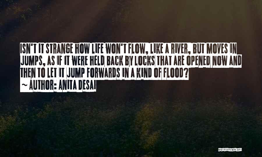 Let Life Flow Quotes By Anita Desai