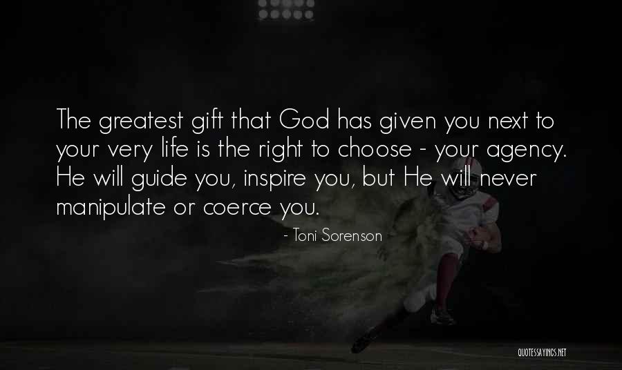 Let Love Guide You Quotes By Toni Sorenson