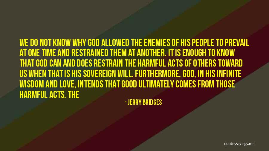 Let Love Prevail Quotes By Jerry Bridges